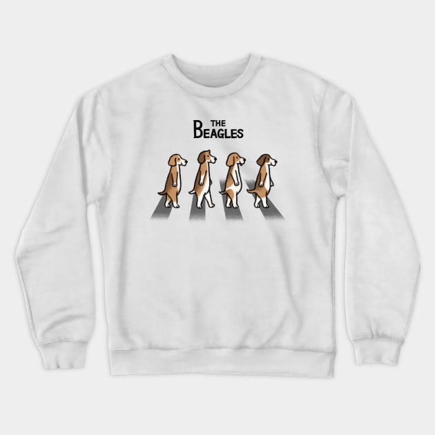 The Beagles Crewneck Sweatshirt by drawforpun